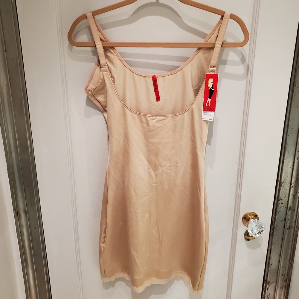 Spanx Open-Bust Slip - Nude